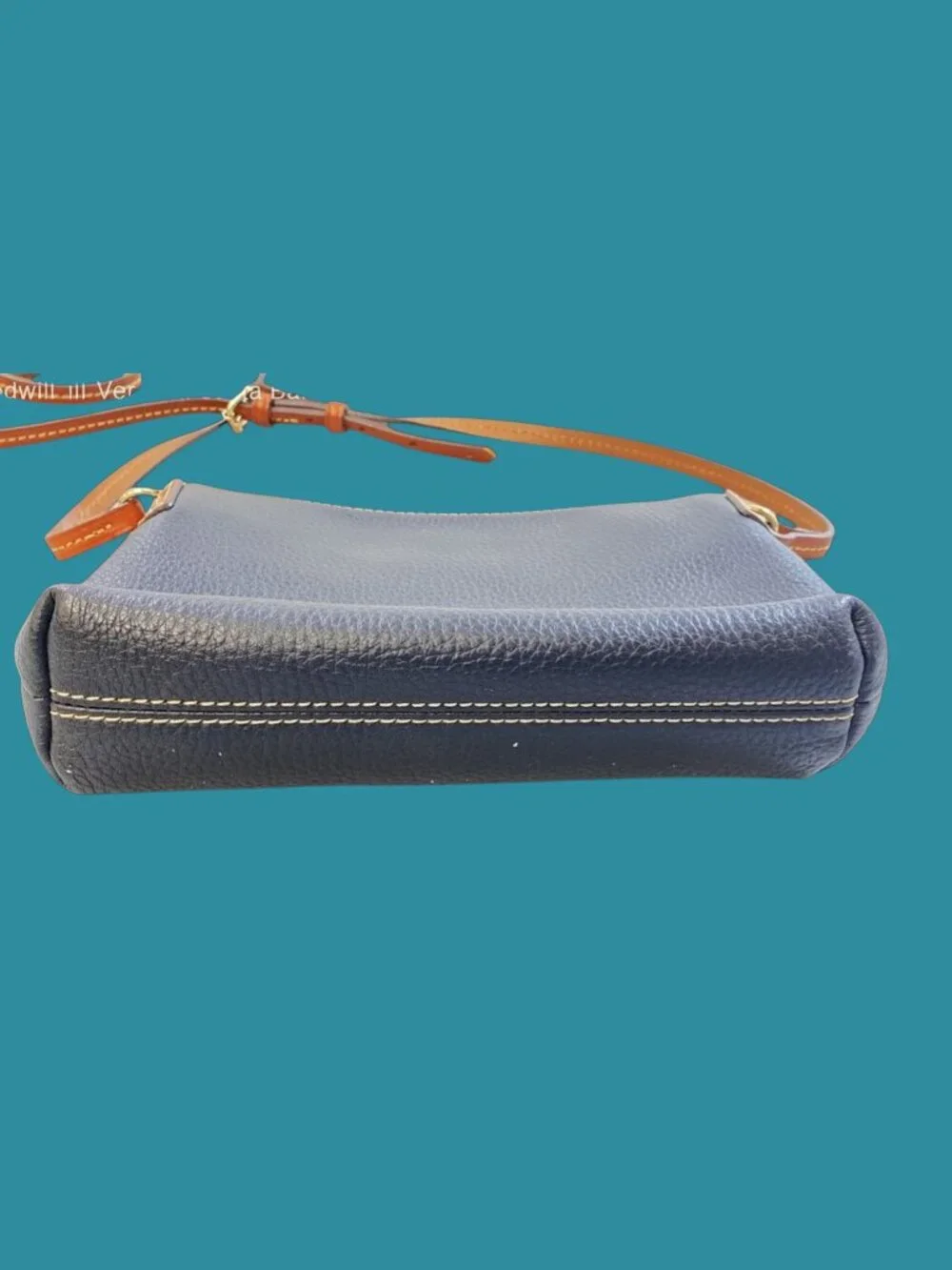 Vintage Dooney & Bourke Pebble Grain Ginger Crossbody
